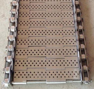 Punching hole chain plate